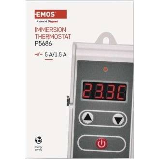 EMOS P5686 Příložný manuální jímkový termostat P5686