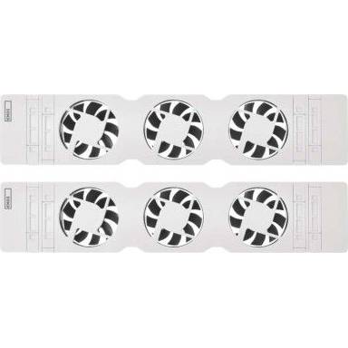 EMOS P56PR2 Fan under radiator DUO, white