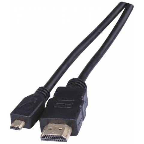 Emos SB1201 HDMI 1.4 vysokorýchlostný ethernetový kábel A vidlica-D vidlica 1,5 m