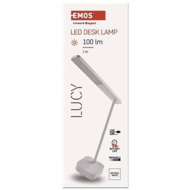 EMOS Z7626 LED-Tischleuchte LUCY