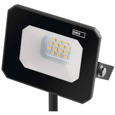 EMOS ZS2213 LED reflektor SIMPO 10 W, čierny, neutrálna biela