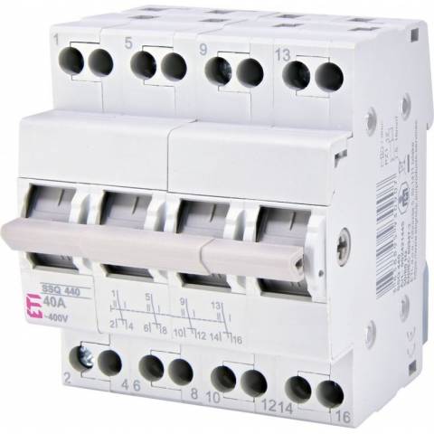 ETI SSQ 440 4P 40A (I-O-II) group network switch