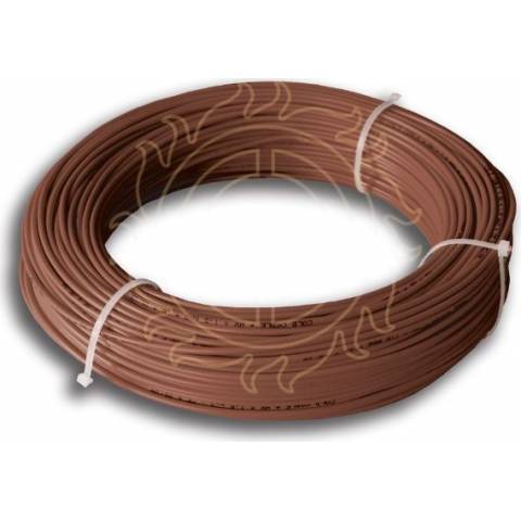 AV Connection Wire 1,5 brown Wire for Ecofilm F cross section 1,5mm (d3mm) Fenix