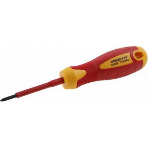 Festa 18082 Electrician's screwdriver insulated PH 2x100mm