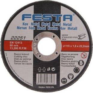 FESTA 22251 Metall-Trennscheibe 115x1,6x22,2mm