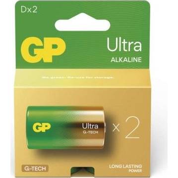 GP B02412 GP alkalická batéria ULTRA D (LR20) 2PP