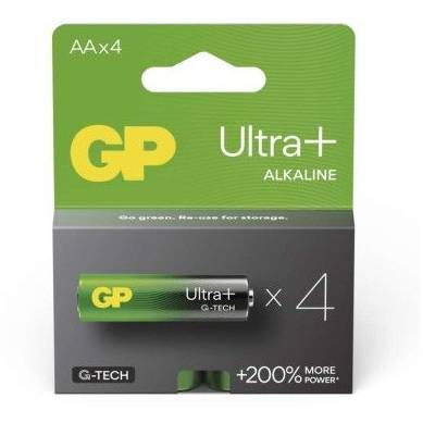GP B03214 GP Ultra Plus AA-Alkalibatterie (LR6)