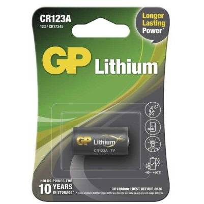 GP B1501E GP CR123A lithium battery