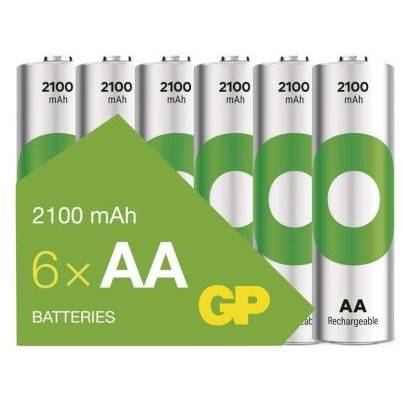 GP B2521V Wiederaufladbare Batterie GP ReCyko 2100 AA (HR6)