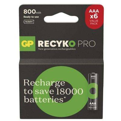 GP B2618V Rechargeable Battery GP ReCyko Pro Professional AAA (HR03)