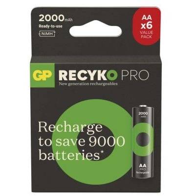 GP B2620V Rechargeable Battery GP ReCyko Pro Professional AA (HR6)