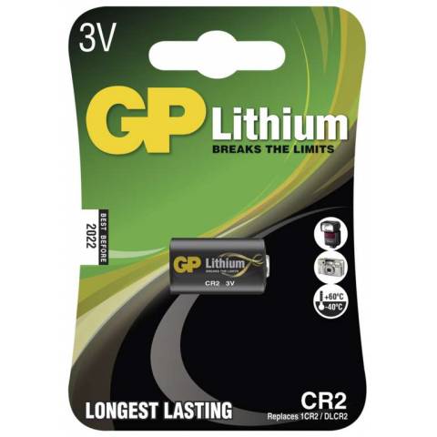 GP Batteries B1506 Foto lítiová batéria GP CR2, blister