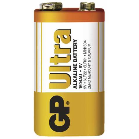 GP Batteries B1950 Alkalická batéria GP Ultra 6LF22 (9V) fólia