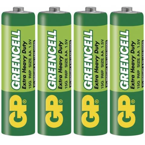 Batéria GP B1220 Greencell R6 (AA, tužková)