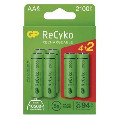 Nabíjacia batéria GP B2121V GP ReCyko 2100 AA (HR6)