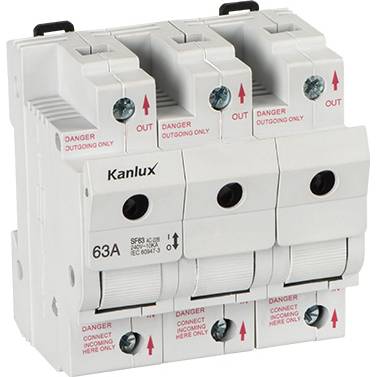 Kanlux 23343 KSF02-63-3P Fuse holder for switchboard