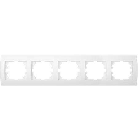 Kanlux 25121 LOGI Päťnásobný horizontálny rám - biely