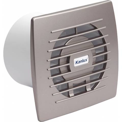 Kanlux 70973 CYKLON EOL 100B SF - Strieborný ventilátor