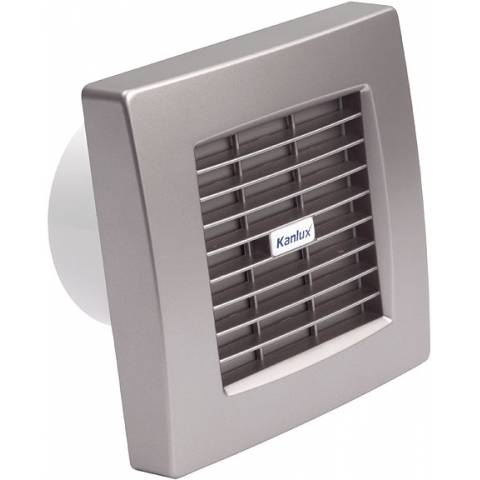 Kanlux 70974 TWISTER AOL 100T SF - Strieborný štandardný ventilátor s časovačom a automatickým.