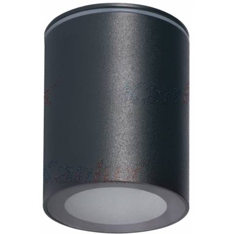Hliníkové stropní svítidlo objímka GU10 krytí IP65 barva grafitová