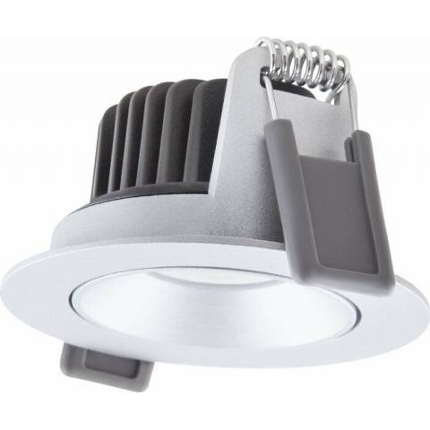 Ledvance 4058075799707 Led ceiling light IP20 silver 8W 3000K CRI90 36° dimmable