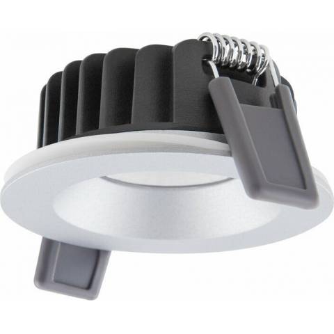 Ledvance 4058075799981 LED svítidlo podhledové IP65 stříbrné 6W 3000K CRI90 36° stmívatelné