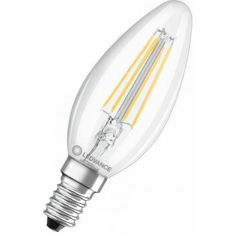 Ledvance 4099854062308 LED-Glühbirne LED Classic B 60 Filament P 5.5W 827 Clear E14