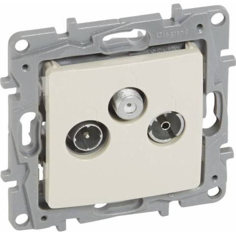 Legrand 664863 Socket Niloe TV-RD-SAT end