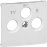 VALENA biely kryt TV+RADIO+SAT 30mm sp774442