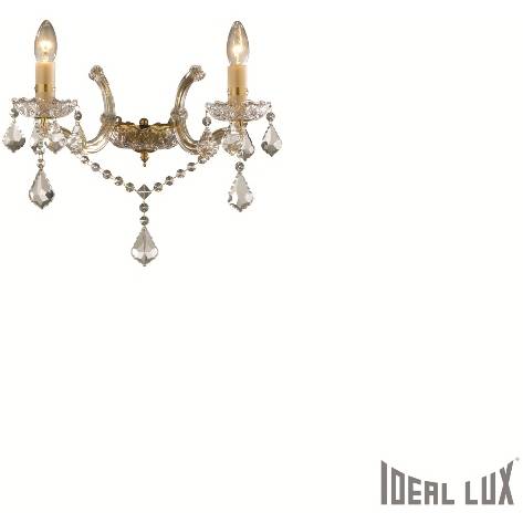 Massive 035659 Nástěnné svítidlo ideal lux florian ap2 oro  zlaté