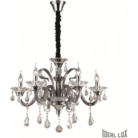 Massive 081502 Závěsné svítidlo ideal lux colossal sp6 grigio  šedé 66cm