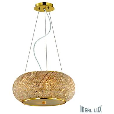 Massive 082172 Závěsné svítidlo ideal lux pasha sp6 oro  zlatá 45cm