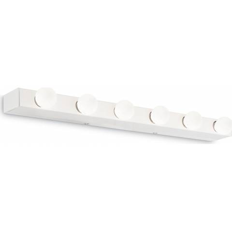 Massive 159423 Nástěnné svítidlo ideal lux prive' ap6 bianco  bílé 60,5cm