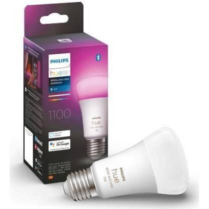 Massive 8719514291171 Hue Bluetooth žárovka LED E27 A60 9W 1100lm 2000-6500K, 16 mil. barev