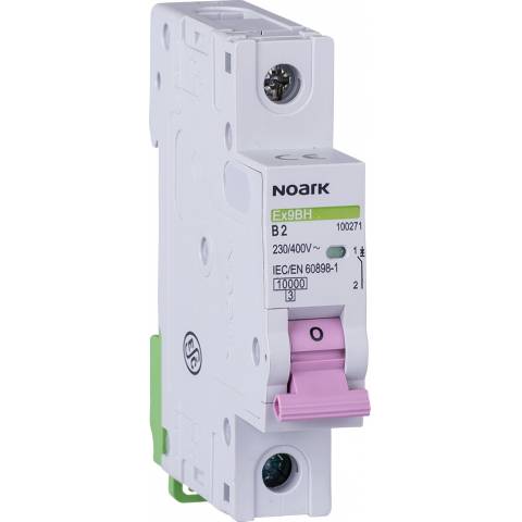 Circuit breaker 10kA Ex9BH 1P B10 Noark