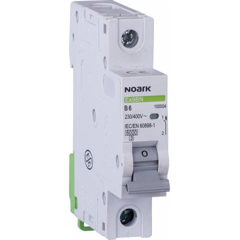 Circuit breaker 6kA Ex9BN 1P B1 Noark