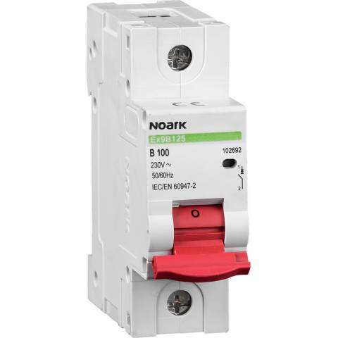 Circuit breaker Ex9B125 1P C50A Noark