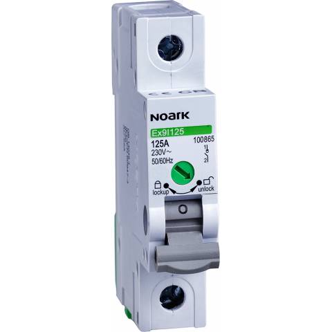 Installation switch Ex9I125 1P 25A Noark