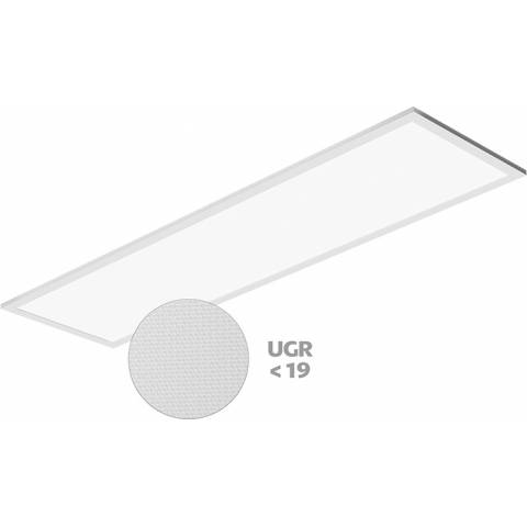 LED PANEL THIN UGR rechteckig vertieft 1200x300 50W - neutral (Ra80)