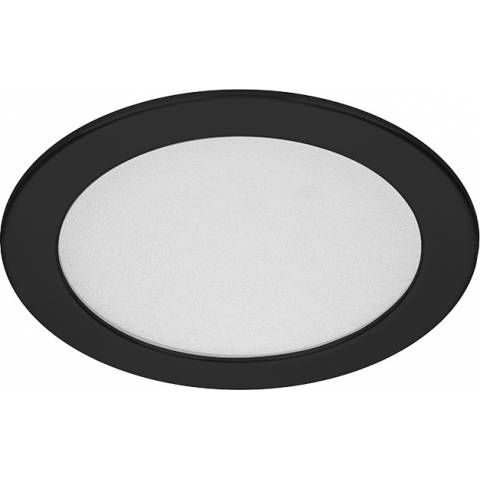 Panlux PN22400009 LED DOWNLIGHT CCT IP44 6W kulatý černý