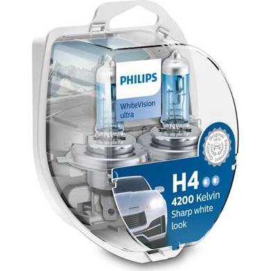 Philips 12342WVUSM Autoglühlampe 2342WVUSM H4 P43t-38 12V 60/55W