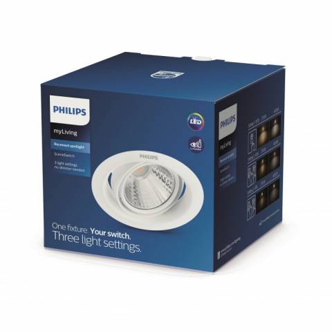 Philips 8718696173787 Pomeron LED 3W 210lm 4000K stmievateľná, biela