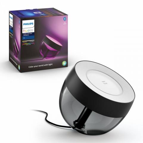 Philips 8719514264489 Hue Iris LED stolná lampa 8,1W 570lm, 16mil. farby, čierna
