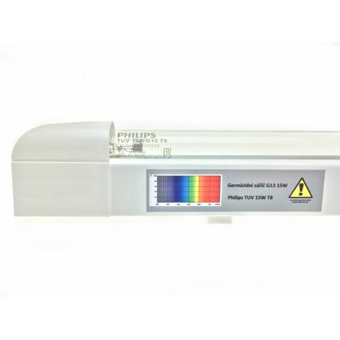 Germicidal UV-C lamp 15W Philips kills viruses and bacteria