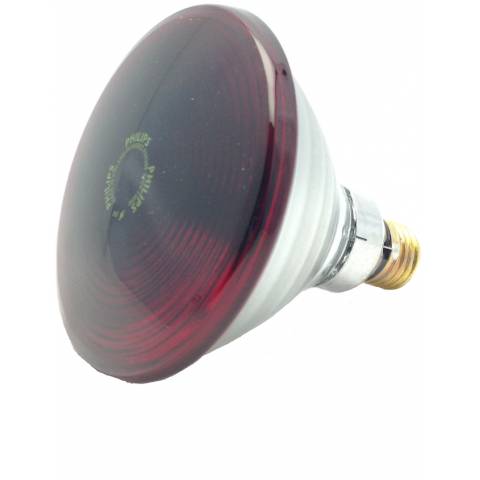 Glühbirne PAR38 IR 100W E27 230V Rote Infrarot-Glühbirne Philips