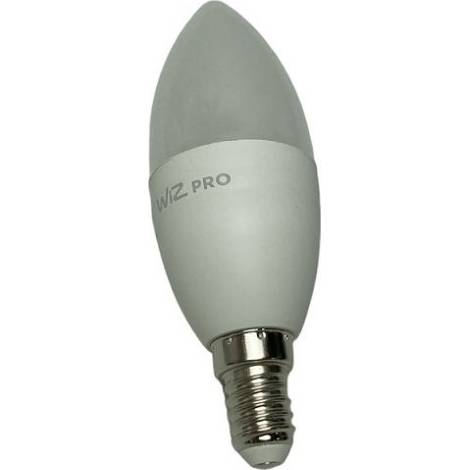 Intelligente LED-Glühbirne WiZ Pro C37 E14 RGBTW 4.9W 230V 1CT