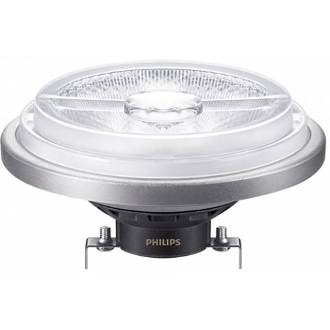 LED žiarovka AR111 LEDspotLV s päticou G53 svieti ako 100W halogénová žiarovka stmievateľná 45° uhol vyžarovania