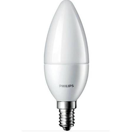 LED žiarovka CorePro v tvare sviečky svieti ako 25W halogénová žiarovka stmievateľná E14 827 B35 FR