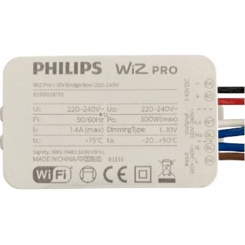 Stmívání svítidel přes aplikaci WiZ Pro 1-10V Bridge Box I 220-240V