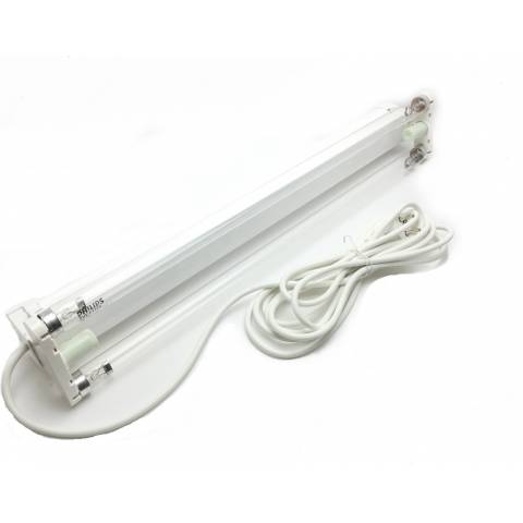 UV-C luminaire 2x18W on Covid-19 with flexo cord 5m